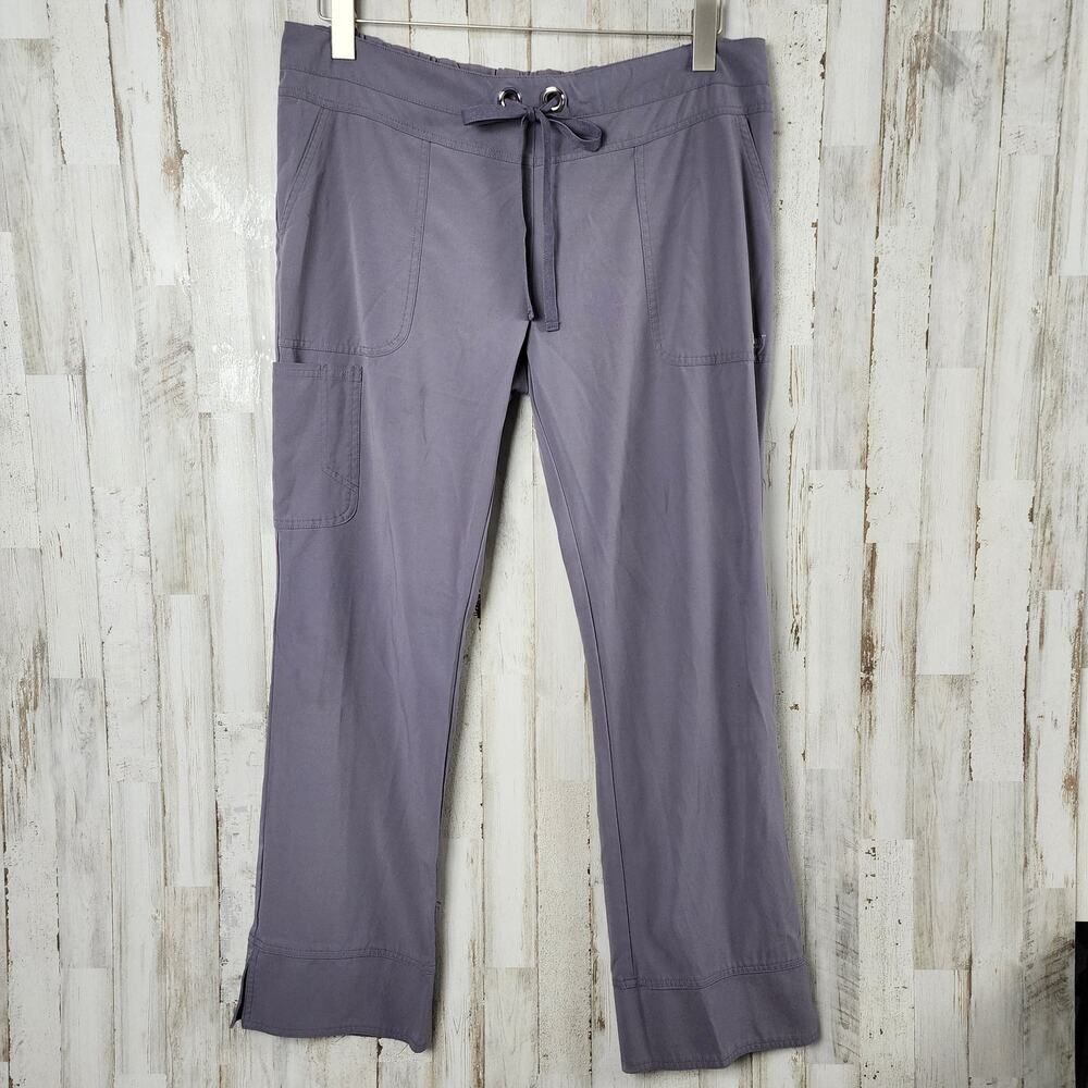 Grey's Anatomy Active Drawstring Scrub Pants Gray Size Large